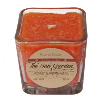 Roc Tumbler Candle - Amber & Sandalwood