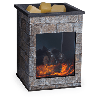 Glass Fireplace