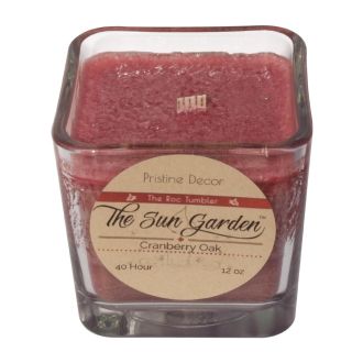 Roc Tumbler Candle  - Cranberry Oak